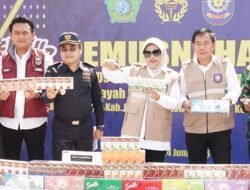 Pemusnahan 9 Juta Lebih Rokok Ilegal di SIHT Porong, Wabup Mimik Ajak Perkuat Sinergi Pemberantasan BKC Ilegal