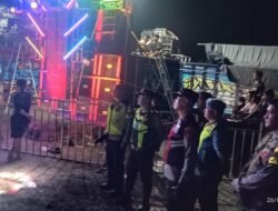 Boleh Menikmati Hiburan, Asal Patuhi Aturan, Tegas Kapolsek Tarokan di Tengah Deru Cek Sound