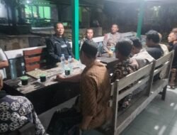 Kapolsek Jabon Sambang Satkamling, Ajak Warga Jaga Kamtibmas