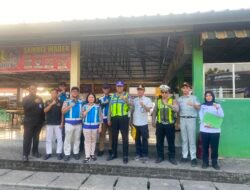 Keselamatan Penumpang Jadi Prioritas, Satlantas Polres Gresik Bersama Dirjen Hubdat Gelar Ramp Check Bus di Rest Area 726 B
