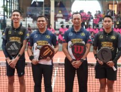 Polresta Sidoarjo Gelar Turnamen Padel, Meriahkan Hari Bhayangkara Ke-80