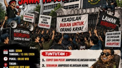 AMI Siapkan Aksi Besar di Kejati Jatim, Tuntut Penanganan Tegas Dugaan Kasus Oknum Jampidsus