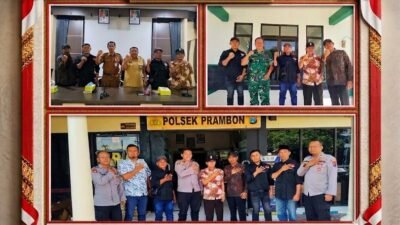 Perkuat Sinergisitas, Ormas Jawara Bersatu Kunjungi Forkopimka Kecamatan Prambon