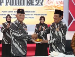 Komitmen Pengabdian dalam HUT PP Polri Ke-27 di Polresta Sidoarjo