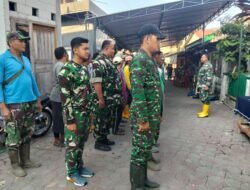 Satgas TMMD Sengkuyung Tak Kenal Hari Libur, Bersama Masyarakat dan Ormas Terus Genjot Kerjakan Pengecoran