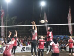 Wabup Sidoarjo Buka Turnamen Voli Kebonsari Cup 1 Putri
