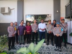 Jaga Sinergitas dan Kondusifitas Wilayah, Kapolsek Tarokan Sambangi Pemerintah Desa Bulusari