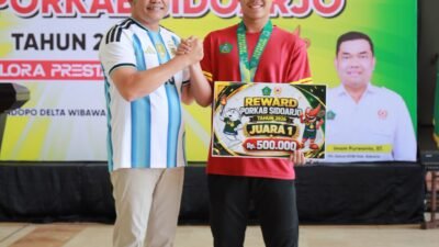 1.940 Atlet Peraih Juara Porkab Terima Reward dari Pemkab Sidoarjo