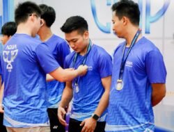 Prajurit Koarmada II Harumkan Nama Bangsa pada AQUA CUP SEA International Badminton Tournament 2026
