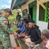 Yankes Keliling Satgas Yonif 123/Rajawali Perkuat Kepercayaan Masyarakat dan Dukung Pemerataan Layanan Kesehatan di Papua Selatan