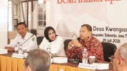 Monitoring KPK RI di Desa Kwangsan, Wabup Mimik Tekankan Transparansi dan Partisipasi Masyarakat