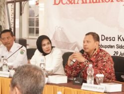 Monitoring KPK RI di Desa Kwangsan, Wabup Mimik Tekankan Transparansi dan Partisipasi Masyarakat