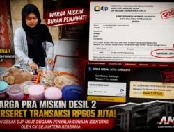 Diduga Dicatut untuk Faktur Pajak Ratusan Juta, Warga Desil 2 Jadi Korban, AMI Minta CV Sejahtera Bersama Diusut