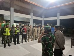Operasi Gabungan Berantas Miras dan Prostitusi, Forkopimka Porong Amankan Belasan Botol Minuman Keras