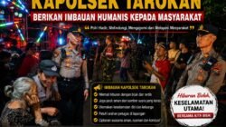 Ribuan Warga Padati Karnaval dan Sound Horeg HUT ke-81 RI di Tarokan, Polsek Laksanakan Pengamanan Maksimal