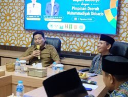 Menguatkan Harmonisasi, Bupati Subandi Silaturahmi ke PD Muhammadiyah Sidoarjo
