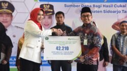 Pemkab Sidoarjo Lindungi 42.210 Pekerja Rentan Dengan BPJS Ketenagakerjaan,Anggaran Rp4,5 Miliar dari DBHCHT, Wabup Mimik: “Bangun Manusia Juga Bagian dari Pembangunan”