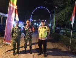 Patroli Malam Koramil 08 Giriwoyo, Jaga Kondusivitas Wilayah