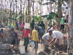Berpacu dengan Waktu! Satgas dan Warga Kebut TMMD, Yakin Tuntas 100 Persen Sebelum Penutupan