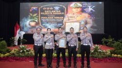 Satlantas Polresta Sidoarjo Raih Penilaian Terbaik Manajemen Lalin Kawasan Terminal di Operasi Ketupat Semeru