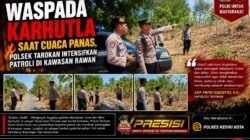 Waspada Karhutla Saat Cuaca Panas, Polsek Tarokan Intensifkan Patroli di Kawasan Rawan