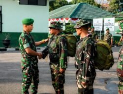 Tradisi Sambut Prajurit Baru, Dandim Boyolali Tekankan Loyalitas dan Profesionalisme