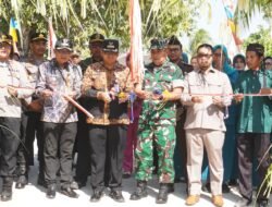 TMMD Sengkuyung Tahap III Boyolali Ditutup, Jalan Beton Jadi Warisan Nyata untuk Warga Bercak