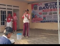 Semarak HUT Ke-81 kemerdekaan RI warga RW VI Perumnas Kamal tumpah ruah ikuti jalan sehat dan berbagai lomba