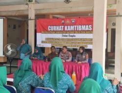 Curhat Kamtibmas di Krian, Polisi Edukasi Warga tentang Bahaya Bullying
