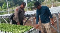Polsek Rembang Pantau Lahan P2B di Desa Pekoren Dukung Ketahanan Pangan