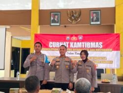 Curhat Kamtibmas di Desa Sruni, Polresta Sidoarjo Ajak Warga Cegah Bullying dan Radikalisme
