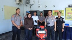 Polsek Cerme Ungkap Kasus Curanmor di Parkiran Minimarket, Korban Senang Motornya Kembali