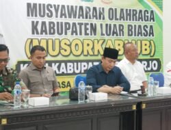 M. Rafi Wibisono Terpilih Sebagai Ketua KONI Kabupaten Sidoarjo, Bupati Pesan Kelola Organisasi Secara Profesional