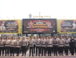 Kapolresta Sidoarjo Pimpin Apel Siaga Kamtibmas, Tekankan Deteksi Dini dan Kesiapsiagaan Personel