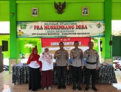 Cegah Bullying dan Paham Radikal, Sat Binmas Polresta Sidoarjo Gelar Curhat Kamtibmas