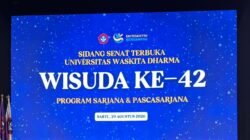 Resmi : Waskita Dharma Gelar Wisuda Ke-42, Luluskan Sarjana & Magister Administrasi Publik
