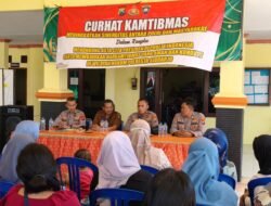 Curhat Kamtibmas di Desa Prambon, Polresta Sidoarjo Ajak Warga Jaga Situasi Kondusif