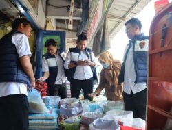 Satgas Pangan Polresta Sidoarjo Sidak Pasar, Pastikan Pasokan Bahan Pokok Aman dan Stabil