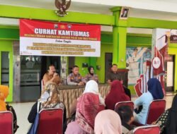 Kasat Binmas Polresta Sidoarjo Ajak Warga Ketajen Peduli Kamtibmas dan Berani Laporkan Kekerasan
