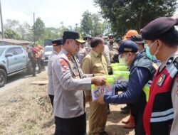 Gunung Sinabung Berstatus Siaga, 176 Personel Polri Dikerahkan untuk Layani dan Lindungi Masyarakat