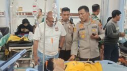 Kapolresta Sidoarjo Turun Langsung Cek Kondisi Santri Ponpes Manbaul Hikam 