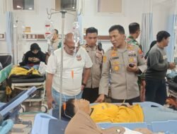 Kapolresta Sidoarjo Turun Langsung Cek Kondisi Santri Ponpes Manbaul Hikam 