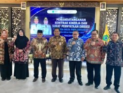 Jajaran Direksi Delta Tirta yang Baru Resmi Bekerja, Tandatangani Kontrak Kinerja 5 Tahun