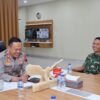 Perkuat Sinergitas TNI-Polri, Danyonif TP 449/SH Kunjungi Polres Sukoharjo