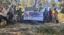 Jaga Merapi dari Ancaman Karhutla, Babinsa dan Tim Gabungan Sisir Jalur New Selo