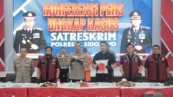 Polresta Sidoarjo Gagalkan Penyelundupan Benih Lobster ke Singapura
