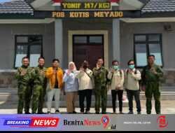 Jaga Kesehatan Prajurit, Puskesmas Meyado Gelar Skrining Malaria di Pos Kotis Satgas Yonif 147/KGJ
