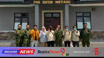 Jaga Kesehatan Prajurit, Puskesmas Meyado Gelar Skrining Malaria di Pos Kotis Satgas Yonif 147/KGJ
