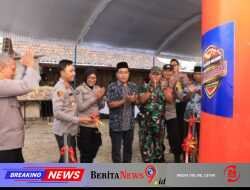 Atasi Kekeringan, Polres Ngawi Bangun Sumur Bor Presisi dan Bagikan Bansos di Kasreman