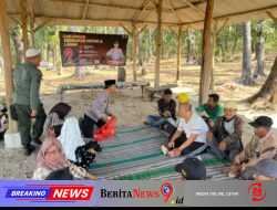Antisipasi Karhutla, Polres Gresik Gencarkan Sosialisasi di Hutan Panceng